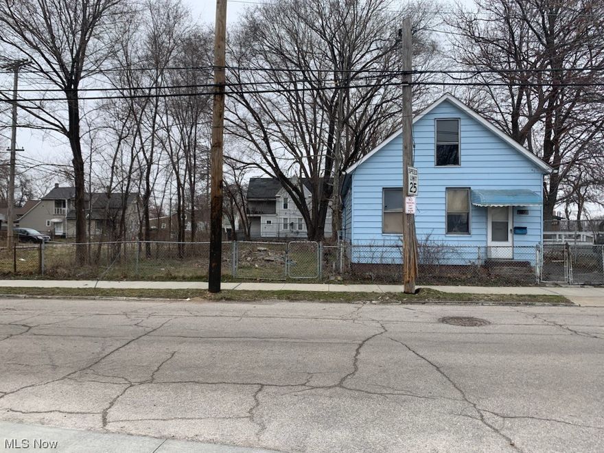 Live within the ambiance of the Tremont and Ohio City Vibe for an affordable price. Look around this property to see all the investment and development in the area. This house sells as a package with three additional lots at the listed price. Chance to develop your built & cash in. The Package: The house with the lot to the West of the property and the two immediate lots behind the house to the North. ******See Map of lot locations in the pictures & illustrations of development suggestions****Home needs tlc, furnace & water tank 2019/ roof replaced within the last 5 years. ***