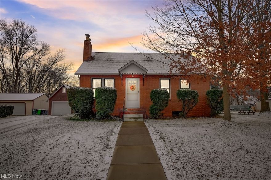 Welcome home to this charming and astonishingly maintained all-brick home in the heart of desirable Alliance! Nestled into a darling neighborhood and spacious lot, this home has almost limitless potential. From the moment you enter the front door, the build-quality and cared-for charm are evident. The first floor features a large living room, which is great for entertaining. The eat-in kitchen features an abundance of handcrafted custom cabinetry and natural light. The first floor also features two bedrooms with great hardwood floors and closets, a delightful full bathroom, a useful storage closet, and convenient first floor laundry! Upstairs is the large 3rd bedroom, featuring great hardwood floors and a huge walk-in closet! Downstairs, the full basement is great for storage, and has recently been professionally waterproofed with a transferrable lifetime warranty. Outside, you'll enjoy entertaining in the large backyard, which also contains the detached garage with electric! Recent upgrades to this home include the roof, hot water tank, first-floor laundry, and a new limestone driveway. Call today to schedule your private showing while you still have your chance to put your own finishing touches on this wonderful home and make it your own!