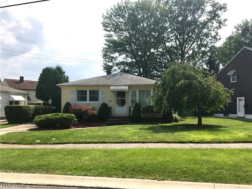 Cozy Ranch in the heart of Parma! Great location to the Ridgewood Splash Pad, The Shoppes at Parma and Ridgewood Park and Golf Course! This Ranch is immaculate and features 3 bedrooms, 2 full baths, a formal dining room with a partially finished basement. There's a workshop in the basement and ample storage. All appliances stay. Some upgrades over the years include the furnace, glass block windows, vinyl windows, and waterproofing. The yard is nicely landscaped with a partially fenced yard.