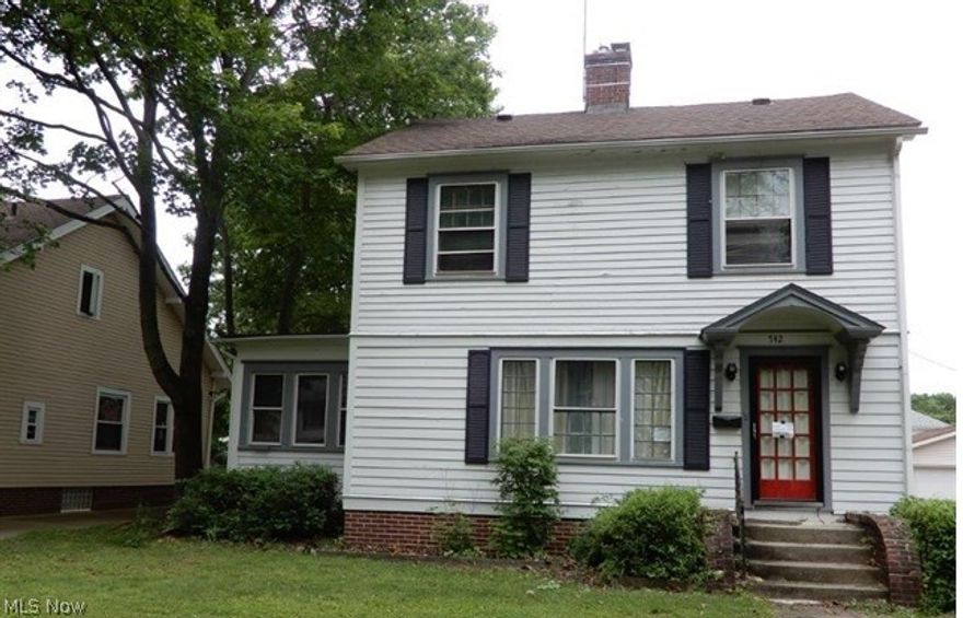 Excellent West Akron investment opportunity!  Spacious colonial offers 3 large bedrooms, 2 full bathrooms, an oversized 2 car garage, deck for entertaining and much more!