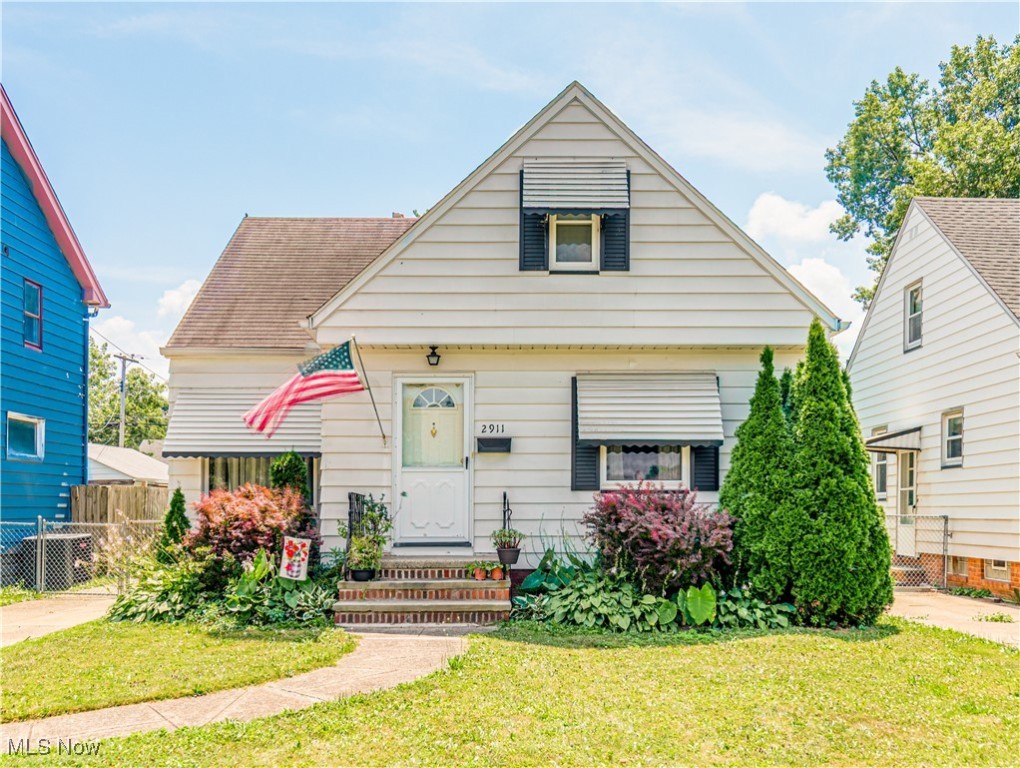 Charming Cape Cod in a very desirable neighborhood! Home is more spacious than it appears! Nice entry foyer with convenient coat closet invites you into the roomy living room. Dining area features a classic built in corner cabinet and has easy access to the galley kitchen. An extra bonus room located in the rear of the home is an ideal family room. Main floor includes 2 nicely sized bedrooms, ample closet space and a full bath with tub. Second floor bedroom is massive, has tons of closet space and a large walk in storage room. The basement is dry and finished with a drop ceiling- perfect for extra living space, hobbies or a playroom. Lower-level laundry area is generous and includes a utility sink. The sizeable backyard is fully fenced and offers freedom for gardening and entertaining. Convenient access to I-480, I-71, downtown, medical facilities, parks and shopping! Solid well - maintained home with so many possibilities! Don't miss this great opportunity!