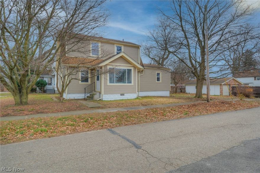 Welcome home to this completely renovated three bedroom, 1.5 bath home. The home was well taken care of and you can move right in. It sits on a spacious corner lot and has a detached two car garage! This house is ready for you to make it a home! Schedule your private showing today.