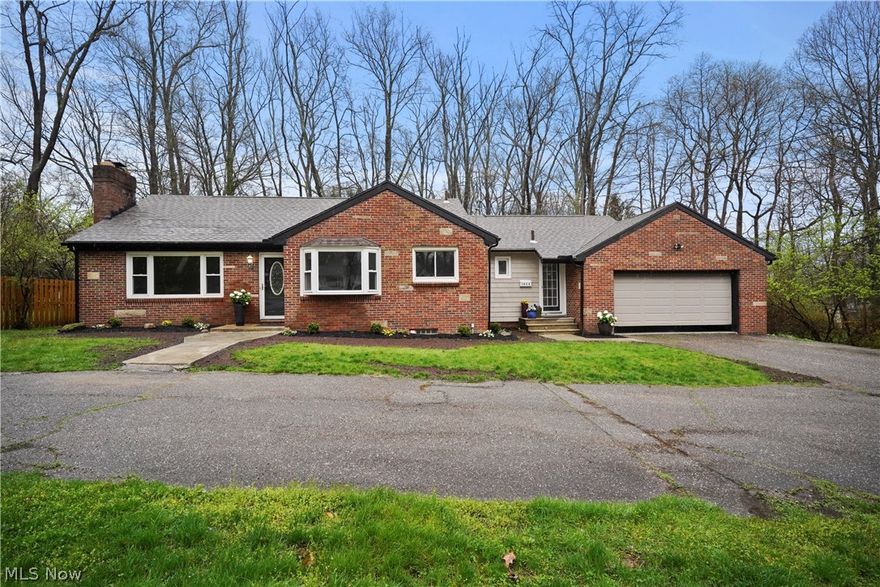 RARE FIND! Brick ranch home in Silver Lake Village! Welcome guests with this large circular drive with ample parking! Large windows soak in the light in every room of the house!
Gorgeous kitchen with granite countertops and backsplash, new kitchen appliances, Gleaming hardwood floors, fireplace in the living room. Sunroom area with 1/2 bath and a door that leads to a large rear deck. Treed private back yard. A two car oversized garage and basement complete this home. Don't wait on this one!