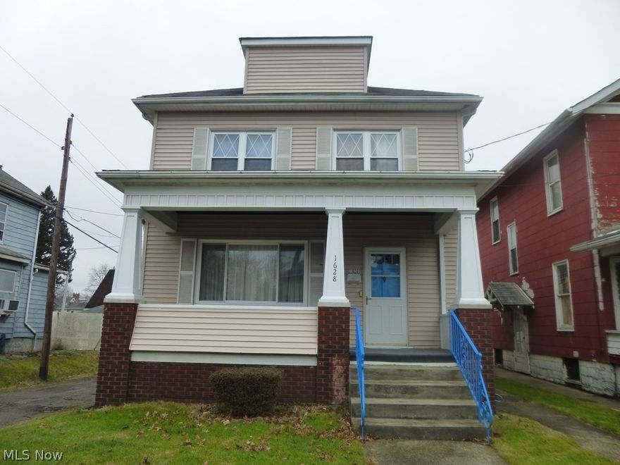 Well taken care of home. 2 story, 3 bedrooms and 1 full bath. Vinyl siding and replacement windows. Gas furnace and central air approx. 10 years old. No garage. Room in back to park off alley. Very clean and shows pride of ownership. Rented hot water tank through AWHR.