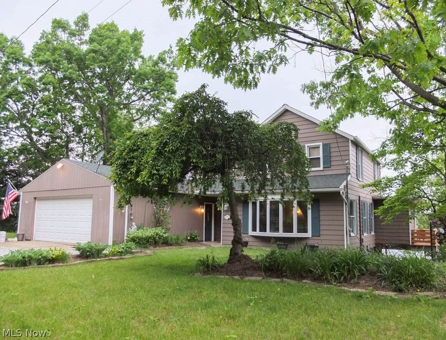 What a view! Beautiful 3 bedroom, 2.5 bath lake front property on Meyers Lake with a walkout lower level! Enjoy 144 feet of lakefront property from the wraparound deck with covered areas and stunning views! Backyard is complete with a private T-dock with room for 2 boats and a fire pit. Lots of updates within the last 3-4 years. Open living room and dining room with a bay window and new carpet. Fully applianced kitchen with tile flooring, a dinette and more views of the lake. Family room with new carpet and slider to back deck. Updated half bath on the main level with new toilet, new vanity with Quartz countertop and an updated light fixture. First floor laundry room too! 9-foot ceilings on the main level. There are 3 bedrooms and a completely remodeled, brand new full bath on the 2nd floor. Master bedroom has a great view of the lake, 3 closets and a dressing room. Finished, walkout lower level is perfect for entertaining or it could be used as a possible guest suite! Living areas inc