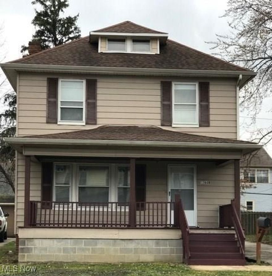 Become a real estate investor overnight!  Come check out this recently remodeled Colonial in the heart of Garfield Hts.  You'll love the updated kitchen and bathroom, not to mention the newish furnace and central air unit.  You'll enjoy the 3 spacious bedrooms upstairs, not to mention a large 2 car garage and waterproofed basement.  This property has Section 8 tenant paying $1,300 per month.  Buyer assume POS.