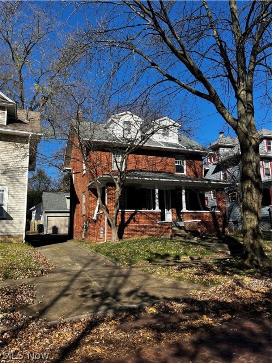 Brick Col. with 4 bedrooms 1.1 bath.  Large covered front porch. Finished attic, large 2 car garage w/ walk up attic​​‌​​​​‌​‌​​​‌‌​​​‌‌‌​​‌​​‌‌​​​​ space.