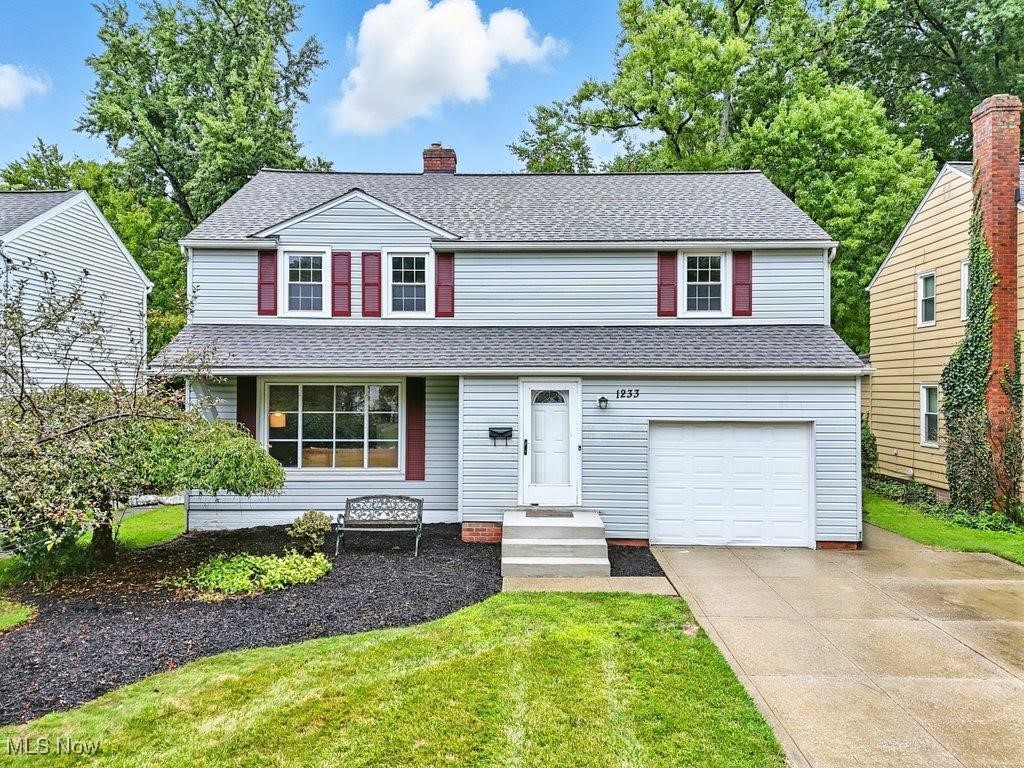 This 4-bedroom colonial has all the right updates and that hard-to-describe warmth that makes a house instantly feel like home. As you step inside, hardwood floors run through the oversized living room, anchored by built-ins and a cozy gas fireplace. It’s the kind of space that begs for favorite books, leafy plants, and holiday stockings strung across the mantle. The dining room opens to a kitchen that is ready to be your ultimate sidekick for all your new fall recipes and late-night snacks. Brand-new suite of stainless appliances ('25), newly installed LVP flooring, generous amounts of cabinetry, and a roomy breakfast nook: a perfect space for fueling up before work, school, or whatever’s next. A 1st floor powder room makes entertaining easier, while the massive family room is the ultimate gathering spot — Sunday game days, birthday blowouts, or cozy movie marathons. A large slider leads to a paver patio framed by a decorative retaining wall, and the fully fenced yard is ready for pups, firepits, or a lively bbq with friends. Upstairs, 4 generous bedrooms (all hardwood floors!) means everyone has space to spread out. The full bathroom was refreshed in 2025 with a new vanity, new lighting, mirror, subway tiled shower surround, and BONUS! there is a second floor half bath TOO, meaning no more morning traffic jams! The oversized primary bedroom feels like a surprise for Lyndhurst — offering extra closet space plus a tucked-away nook that works as a glam corner, creative space, or even a quiet desk spot when you need it. Downstairs, new carpet transforms the lower level rec room into whatever you need most — gaming hub, craft studio, playroom, or home office. Fresh paint throughout (2025) ties it all together and a full roof tear-off in 2015 with a 50-year shingle means peace of mind for years to come. Bring your furniture, make it yours, and let life unfold — this is the colonial you’ve been waiting for.