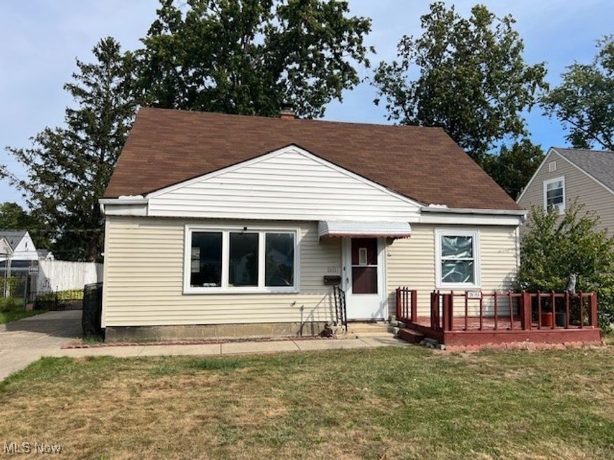 Come see this refreshed 3-bedroom, 1-bath Cape Cod in Euclid, Ohio!
This charming home features a 1-car detached garage and a list of updates that make it move-in ready. Improvements include a siding tune-up, brand-new roof, all-new lighting, switches, and outlets, and a new furnace for peace of mind. Inside, you’ll find new carpet in the bedrooms and durable LVP flooring throughout the living room, kitchen, and bath. The interior has been freshly painted and enhanced with minor carpentry touches, new hardware, and a brand-new refrigerator. Exterior updates include mudjacking for improved concrete leveling and fresh landscaping that boosts curb appeal.

Schedule your showing today and see all this refreshed Euclid home has to offer!