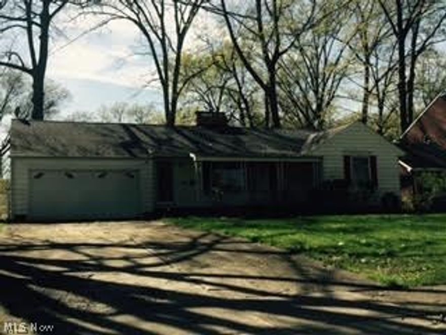 Three bedroom, two bath ranch home with formal living room, dining room, eat-in kitchen and sunroom. The basement is partially finished and offers a rec room, bathroom and cedar closet. Other highlights include two-car attached garage and large backyard with mature trees. This house needs a little TLC, but has lots of potential!