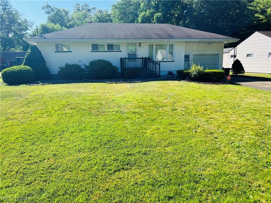 You have found it! Come look at this beautiful, well maintained Howland ranch. This home boasts 3 bedrooms and 2 baths in a quiet neighborhood. Upon entrance through the front door you are met with a spacious living room flanked by a large kitchen and dining room for all your family gatherings. Down the hallway are 3 bedrooms with a nice bathroom. The main attraction is the outdoor living area with a gorgeous back porch with plenty of space to grill, bbq and relax with family and friends. Do NOT miss out on this opportunity!