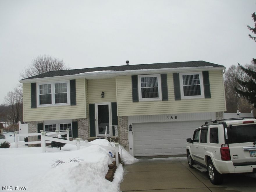 Nicer than New!  3 bedroom 1 1/2 bath Bi-level home in Kent City.  2 car attached garage, paved drive, partial basement, living and family room, kitchen and formal dining room.  Immaculate inside and out.  New dishwasher, 7 year old furnace and air conditioning, fenced rear yard with pristine landscape.  Nice rear deck with Terex decking and vinyl banisters & railings for easy maintenance.  Outdoor shed approx. 10 x 12, new patio door, nature stone flooring in garage.  Roof is 8 years young and many more updates.