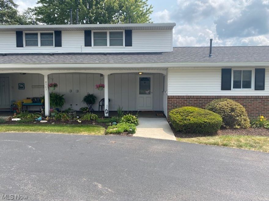 Welcome home to this charming 2 bedroom, 1 bath condo. This corner unit features a cozy 3-season sunroom and is tucked away off the road, offering a tranquil and quiet living environment. Conveniently located close to retail stores and schools with easy access to highways, it combines peace with practicality. Unit A. Being sold as-is.