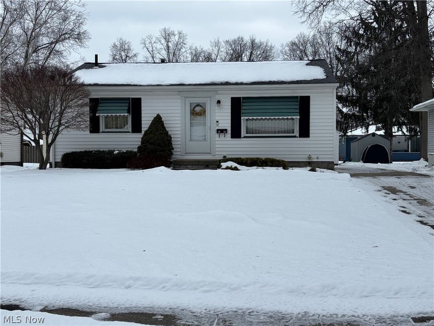 well, -kept one-owner home that has been lovingly maintained for over 30 years. Solid, clean, and full of potential, this property offers true pride of ownership throughout. The main level features a bright living room and an eat-in kitchen, along with 3 comfortable bedrooms and 1 full bath. Hardwood floors under the carpet, offering an easy opportunity to add instant charm and value.

A full basement provides excellent storage space or room to create additional living areas. All appliances stay, making move-in simple and convenient. Outside, enjoy a spacious yard and a detached 2-car garage, perfect for vehicles, hobbies, or extra storage.