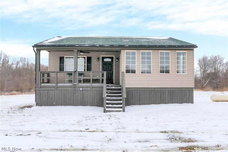 Welcome to your own private oasis just minutes from Salt Fork State Park. Built in 2007, this well-maintained 2 bedroom, 1 bath home offers the perfect blend of comfort, privacy, and outdoor enjoyment.

Situated on two parcels totaling just over six and a half acres, this property provides space to relax, unwind, and enjoy nature. Whether you’re looking for a full-time residence or a peaceful getaway, the setting delivers. A spacious garage offers ample room for vehicles, equipment, or even boat storage — ideal for taking advantage of nearby Salt Fork Lake. Owners also enjoy access to ponds for fishing, adding to the outdoor appeal.

All appliances can stay, making this home truly move-in ready. Located in the East Guernsey Local School District and just a short drive to the park, this cozy home offers both convenience and tranquility. If you’ve been searching for a manageable home with acreage, recreation, and privacy, this is one you won’t want to miss.