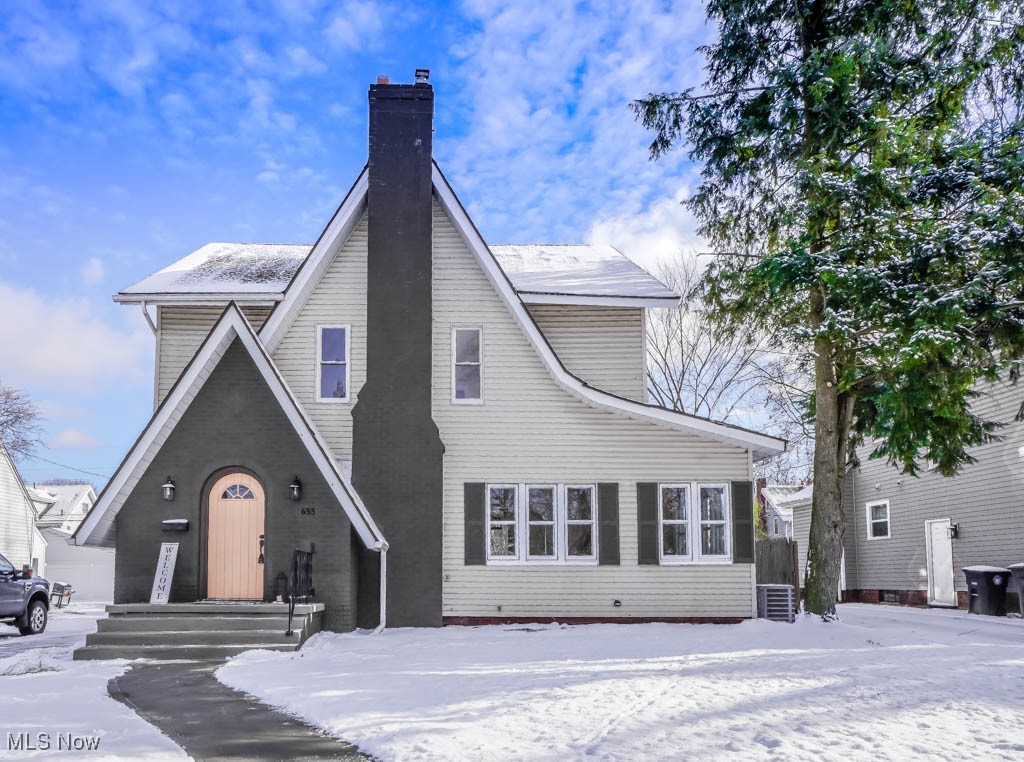 Step into this beautifully updated West Akron Cottage Colonial, where modern updates blend effortlessly with timeless charm! From the moment you enter through the arched front door into the inviting vestibule, you’ll feel right at home.
New luxury vinyl plank flooring ties the main level together, leading to a cozy living room with a wood-burning fireplace and a charming reading nook that opens to an enclosed porch. The dining room, framed by a graceful archway, is perfect for hosting friends and family.
The kitchen is a true highlight, featuring butcher block counters, a tile backsplash, stainless steel appliances, Shaker cabinets, and a cheerful morning room for casual meals. A convenient half bath is tucked nearby.
Upstairs, you’ll find three freshly carpeted bedrooms and a thoughtfully remodeled full bath. The third floor offers a spacious fourth bedroom with high ceilings and new carpet, perfect for a private retreat or bonus space. The waterproofed basement adds plenty of storage, laundry hookups, and updated mechanicals, including a new furnace and hot water tank.
Outside, enjoy a backyard with partial privacy from neighboring fences and off-street parking with a new concrete driveway. Conveniently located near schools, highways, and all the unique amenities Highland Square has to offer, this home is ready for its next chapter. Schedule your tour today, you won’t want to miss it!