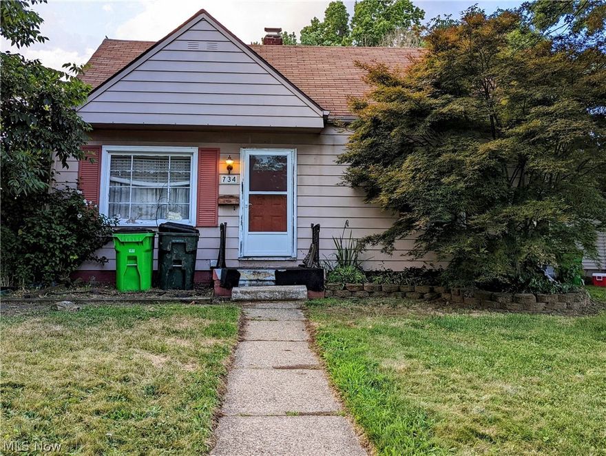 If you're looking for a great investment property or a place to call home, this is it. Close to Mount Union and easy access to State Street, this 3 bedroom 1 bath home is equipped with a newer hot water tank, furnace, and central air all within the last three years. The garage was converted into a storage room with both electric and water, which can also be used to entertain friends. With the right person, this could be a great home!