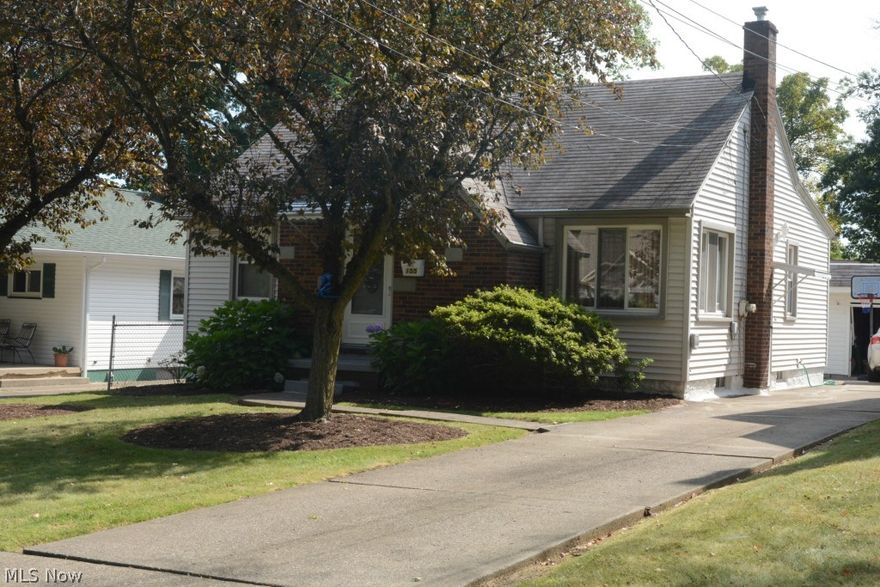 Immaculate 3 bedroom, 2 full bath, Cape Cod ready for you to move in! This house has been well maintained with kitchen and bath updated. The attic was finished with spacious bedroom and full bath. Dining room can seat twelve and has sliding door to deck. Dry, clean basement with spacious laundry area, ample storage and room for projects. You will enjoy the back yard with deck, garage, paved area and charming storage room with all kinds of potential. Vegetable garden already in to enjoy. Check out this great house in a pleasant neighborhood.