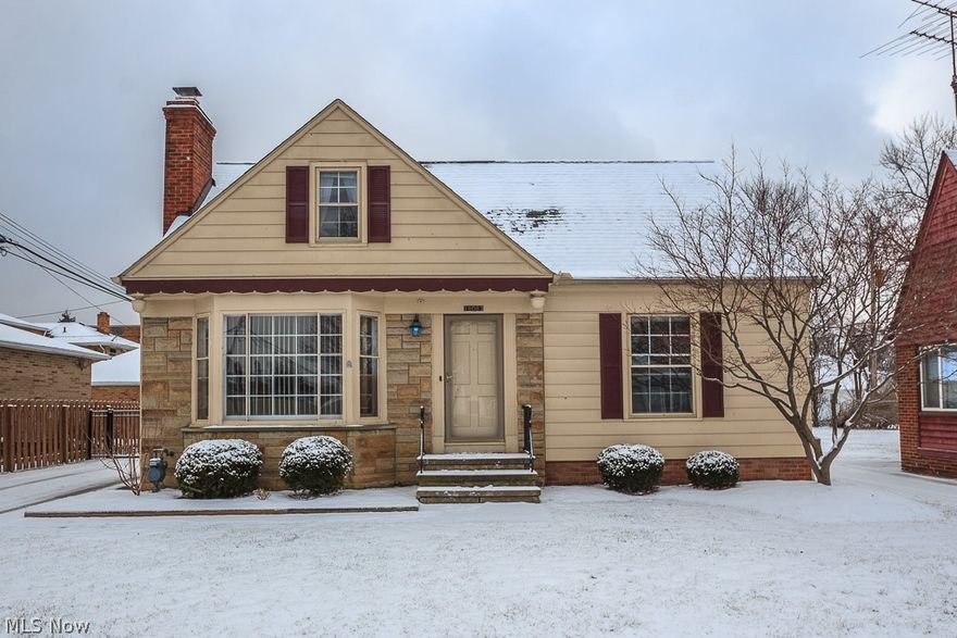 Welcome home to this move-in ready and well-maintained bungalow in Middleburg Heights!  You'll notice tons of curb appeal walking up and the fully fenced backyard is perfect for children and pets.  Once inside, the home features a spacious living room with a fireplace.  Off the living room, you'll find the kitchen with updated cabinets and a nice-sized eat-in area.  Off the back of the kitchen is a spacious sunroom with tons of natural light coming in from the windows.  Also on the main floor are two bedrooms with deep closets and a full bath.  Walking upstairs takes you to a massive living suite with an attached half bath.  This makes a perfect area for a master bedroom or a family member that wants their own space.  The basement is clean and perfect for storage or finishing down the line.  Schedule your showing today and make this your home before it's gone!