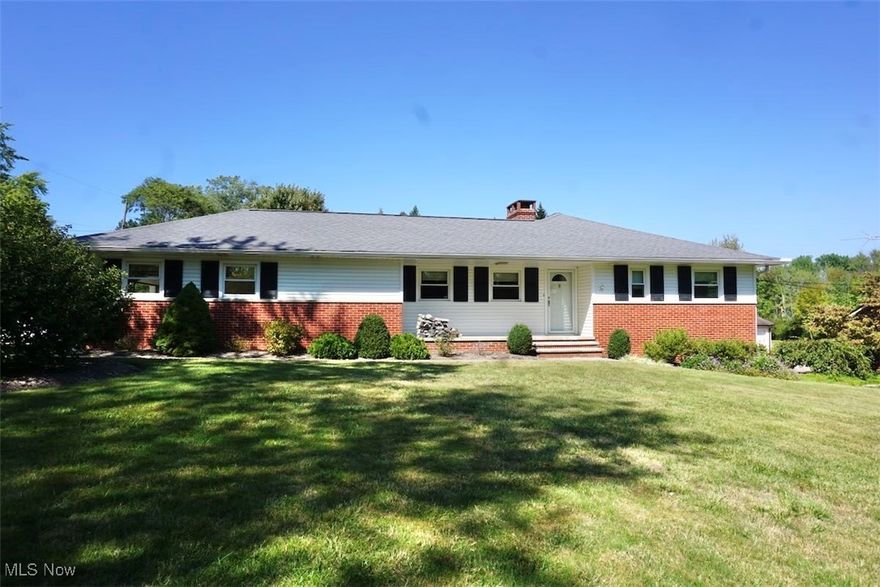 Incredible 3 bedroom, 3 bath ranch home with walk-out finished lower level situated on 1 1/4 acre lot in the heart of Chesterland. This gorgeous home has a custom kitchen with granite countertops, S.S. high end appliances, natural gas stove, built in microwave range hood and Bosch dishwasher. There is a half bath off the kitchen with custom cabinets & granite tops as well. The main bathroom was fully remodeled with double sinks, shower/tub with glass doors, and fully tiled. Replacement windows throughout and blown in insulation work to keep you comfortable year round, and minimize utility costs. A w.b. fireplace in the upstairs living room adds ambiance and warmth to the winter nights, and natural gas logs in the L.L. fireplace as well. There is a sliding glass door off the L.R. to access the rear deck & pergola with sun shade. On the L.L. there is a large finished rec room, half bath plus laundry area complete with washer, dryer & workshop. Attached 2 car garage keeps your cars free from the inclement weather. Beautiful views from all windows. In the rear of the lot is a storage shed too. Award wining W. Geauga school system, and just 4 minutes away from grocery & retail stores. Peace & quiet abound here. Applicants need stable employment and A+ credit. No cats, small dogs may be considered with additional fees. Truly a home for the most refined palate. Fair housing accommodations and modifications for persons with disabilities will be considered on a case by case basis in accordance with the fair housing laws.