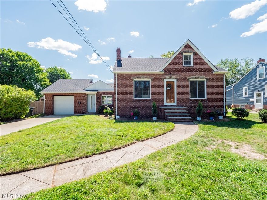 “By the pricking of my thumbs, something wicked this way comes…WICKED AWESOME, THAT IS!” Oh, that’s right:  If you’ve been searching for a kingly estate worthy of your presence, but you’ve started to feel like your journey has been nothing more than “a tale told by an idiot, full of sound and fury, signifying nothing,” then it's time to meet Macbeth.  This captivating Cape Cod may not be seated on Dunsinane Hill, but actually rests in a better location–a quiet, cozy corridor in the heart of Fairview Park.  This masterpiece boasts three breathtaking bedrooms, two beautiful bathrooms, and a kaleidoscope of fetching features.  Hark!  Behold the radiant family room with its fabulous fireplace…talk about “hot.”  Marvel at the dynamic, updated, open kitchen…mmm, how delicious.  No ghosts showing up here during your banquets, that’s for sure!  And “sleep no more”? Please.  That definitely won’t be the case in these exquisite bedrooms! And those spectacular, top-shelf bathrooms…you’ll love to