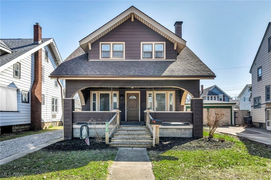 Welcome home to this completely renovated 3bd 2 bath  1300 sq ft beauty in Ashtabula. A generous front porch and freshly relandscaped front yard welcomes you into the property. Inside, you will find a large open concept main floor complete with all new fresh paint throughout, all new windows(throughout entire home), large dining and sitting area that leads you to the completely UPDATED KITCHEN. NEW kitchen updates include ALL NEW CABINETS, QUARTZ COUNTERTOPS, NEW STAINLESS STEEL APPLIANCES AND NEW SINK. Adjacent to the kitchen is a half bath to complete the first floor. Upstairs you will find 3 ample size bedrooms with fresh paint throughout,generous closet space, new LVT flooring throughout  second floor and a completely REMODELED FULL BATH. The FULLY RENOVATED BATH features ALL NEW VANITY, NEW BATHTUB AND SURROUND, ALL NEW FIXTURES AND HARDWARE.Travel to the basement that provides plenty of space for storage, dedicated laundry area and work room.The basement also include new block windows. Additional updates include new sump pump, new gravel driveway, new front and back door. This one will go quickly schedule your showing today!