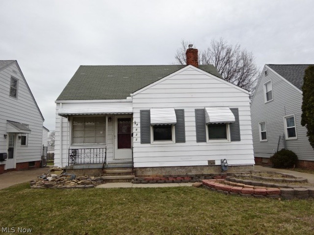 3 bedroom Bungalow on a quiet street with small side front porch ! Close to Thoreau Elem School* Porch At Rear Of Home* Central air* room for garage and play area in backyard. Nice open dormer bedroom upstairs! This is a Fannie Mae homepath property!