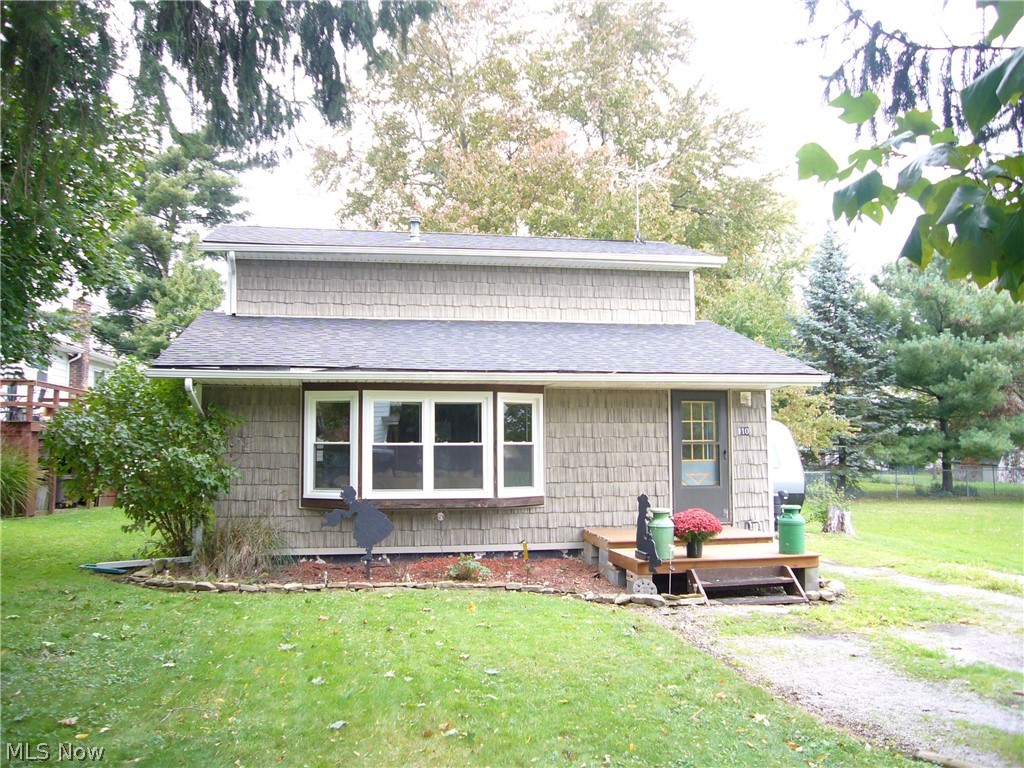 NICE 2 - 3 BEDROOM, 1 BATH HOME IN MOVE-IN CONDITION! Many updates including: roof (2016), furnace (2010), 10 of the 14 windows (2017), hot water tank (2003), brand new refrigerator (2018) comes with the home. There is a built in double oven. Invisible fence on property for your dog. Outbuilding and a privacy fence on west side of home. Quiet neighborhood, within walking distance to 2 parks and a fishing lake! Located 45 miles southwest of Cleveland, and 38 miles of Mansfield.