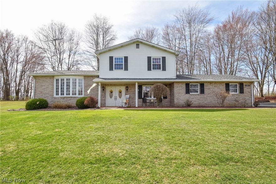 BEST & HIGHEST DUE BY 3 pm On 4/8. Just over the Columbiana border, this well-maintained 3 bed, 2.5 bath FOUR level split is absolutely perfect for today's needs. Each level offers privacy for home schooling and/or working from home. The private setting out back offers an 8.5 ft deep heated in-ground L-shaped pool (46x20x30) w/a slide & diving board & it even has an adjoining Cabana House! BONUS: 2021 Pool Opening & Chemicals have already been paid for in advance! This property has 3.76 acres & has wildlife frolicking about (deer, turkey, squirrels, rabbits & even a bald eagle!) Several Updates: Landscaping (w/RainGarden) '20; Updated Electric Panel in Pool/Cabana House '20; Light Fixtures & Cosmetic Updates '20; Pool Liner '20; Underwater Pool Lights '20; Pool Safety Cover w/Drain '20; Well Holding Tank '19; Roof '14; C/A '08 (there's a whole house exhaust, too); Heat Pump '08; Basement drainage & cleanout installed approx '05; Steel doors '05; Luxaire Furnace '03. Utility Cost: Heating Oil $82 per month; Elect $143 avg per month; Comcast $100 per month; Internet $50 per month. Although this home is perfect for a Staycation, keep in mind that Firestone Farms is only 8 min's away & entertainment is scheduled every week from late Spring through Fall. Don't wait, schedule your private showing today! The septic system was just pumped 04/21. Potential buyers MUST be pre-approved for showings. Only 35 min's from Pittsburg Airport! Pre-Approved buyers only.
