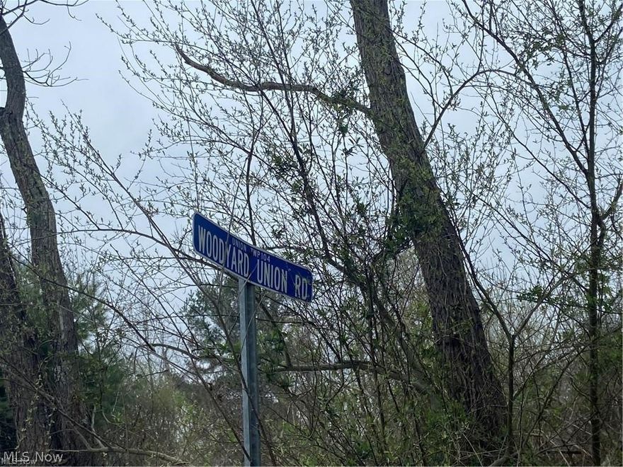 57+ acres of wooded and farmable land bordering Wolf Creek Wildlife area. This is a must-see! Check out the pics. This is a beautiful property. Great homesites on Woodyard Union and also on Maple Grove. Call for all the details!