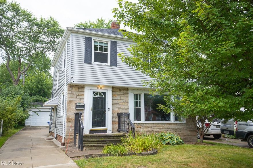 Welcome to 3834 Northwood, a beautiful colonial gem nestled in the heart of University Heights. This inviting home greets you with rich hardwood floors that flow seamlessly from room to room, creating an atmosphere of warmth and sophistication. The main living area, is flooded with natural light from expansive windows, making it the perfect place to unwind or entertain. Just imagine cozy evenings in the spacious living room or sunny afternoons with friends and family. Upstairs, the spacious primary bedroom offers a serene retreat. Two additional, generously sized bedrooms on the second floor provide flexibility, whether for guests, a home office, or creative spaces. This home offers central air conditioning, all appliances transfer with the sale, and it’s located on a quiet, desirable street. The backyard boasts an expansive deck as well as a patio that has a built-in firepit. It’s equally suited as a charming primary residence or a lucrative investment property with cash-flow potential. Just minutes from University Circle, Walter Stinson Park, and the best of “The Heights”—from world-class hospitals and museums to trendy shopping and dining—this location has it all. This home is a true University Heights gem, and properties like this don’t last long. Buyer to assume point of sale items with the City of UH. Schedule your showing today and see firsthand the quality and charm of 3834 Northwood!