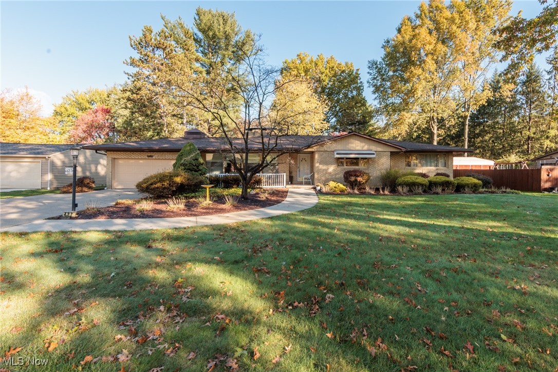 Charming 3-Bedroom Brick Ranch in Tallmadge
Welcome home to this well-maintained 3-bedroom, 2-full-bath brick ranch offering comfort, space, and easy living. Step inside to a ceramic foyer, welcoming sunken living room and a full-size dining area perfect for entertaining. The bright family room fills with natural light, creating a warm and inviting space for relaxation. The eat-in kitchen features cherry cabinets, full appliances, and easy-care ceramic tile flooring. Each bedroom offers plush carpeting and generous closet space, providing plenty of storage throughout. Enjoy the outdoors from the brick patio overlooking the spacious backyard. Additional highlights include a two-car garage, storage shed, and partial basement.
This low-maintenance ranch is move-in ready and waiting for you to make it your own!