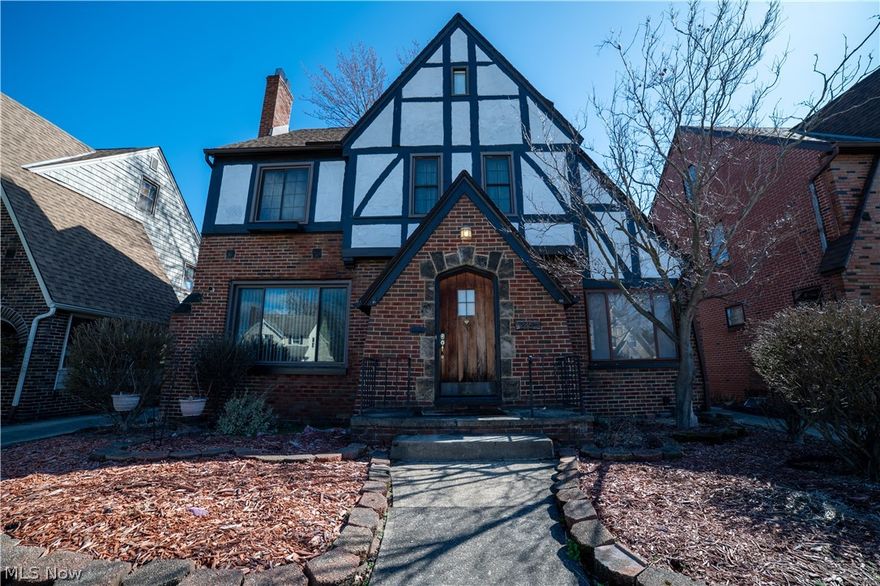 Beautifully English Tudor awaits your personal touch! This home features 4 spacious bedrooms and an eat in kitchen with stainless steel appliances. A gas fireplace for cozy evenings adn a finished basement that could serve as the family recreation room. Lots of ammenities! A must see! Call today for your private tour!
