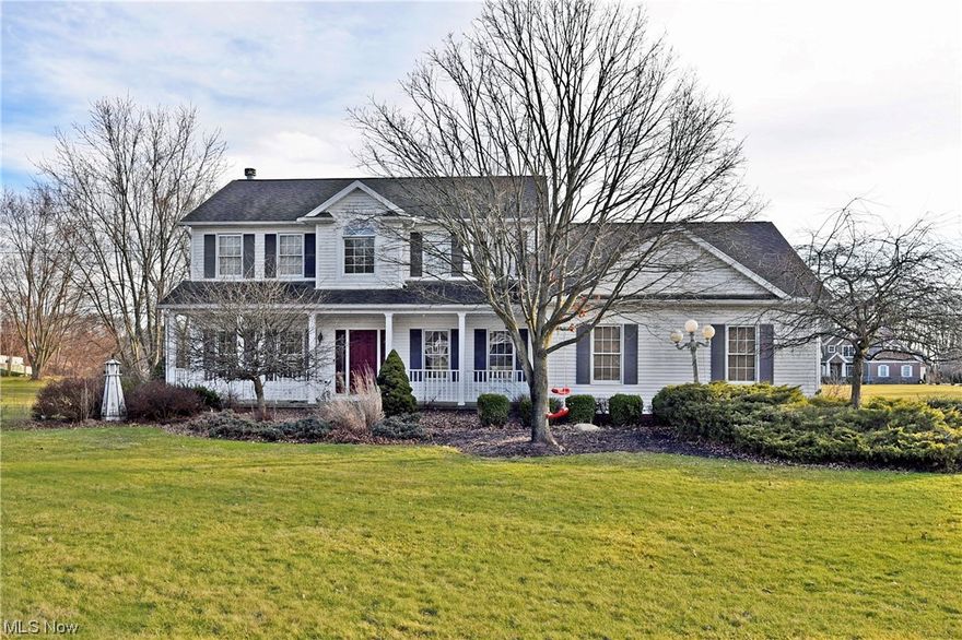 What an amazing opportunity in desirable Jackson Township!  This beautiful, custom built Schumacher Home is situated on a large 1+ acre lot and provides a spacious and well-built colonial style house that has been partially updated.  Priced to sell, some of the updating needs completed including the owner's suite bathroom which has been gutted and needs finished by a new owner with an exciting vision.  With a little elbow grease and TLC, this home could live up to it's wonderful potential! Offering an open floor plan, 2-story foyer, vaulted owner's suite, first floor bedroom, full bath, and laundry, and fully finished lower level, this charming property lends tons of living space and natural light. Beyond that, in the backyard, you will find a large deck that covers the expanse of the house with covered gazebo and bar area, large step down patio, hot tub hookups, shed and partially fenced yard! It's going to be hard to find another nearly 3,000 square foot house at this price point in the area! A 1-year home warranty is included with the sale. Schedule your showing today, this amazing property won't last long.