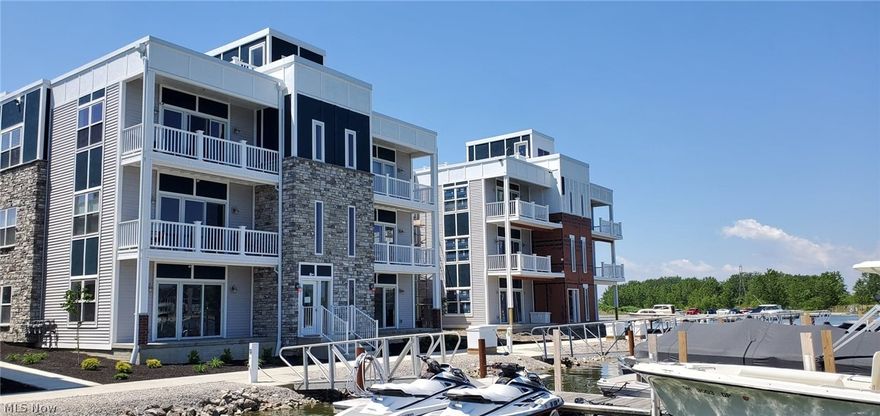 A beautiful waterfront 1st floor condo estimated completion November 2021. Step directly from your condo patio to our marina and boat dockage. Upstairs on the shared rooftop deck is an even more amazing view look out over the bay!

3bed/2bath/2balcony. Dockage available for purchase right outside your condo! Marblehead Estates is a smaller, private gated community on the bay with waterfront beach, clubhouse, amenities, and summer events. Located right off Bayshore Road

*Model unit coming soon!
*The exterior and interior photo's shown are of a previous sold unit.