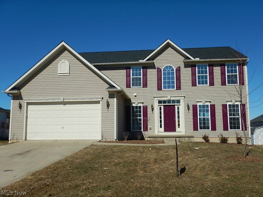 Wonderful 2436 Sq. Ft. 4 bedroom 2.5 bath home built in 2003 in Montabella Estates is move in ready!  The home features a 2 story foyer entry, formal living & dining rooms, family room , fully applianced kitchen, a spacious 10 x 20 morning room with vaulted ceilings off kitchen. Sliding glass doors lead from the morning room to a new deck. The second floor features a small loft area overlooking the foyer, spacious master suite with walk-in closets, a master bath with garden tub and double sinks,  3 additional bedrooms and a full bath. There is a half bath off foyer and a first floor laundry. New in 2014: roof, stainless steel appliances, carpet, laminate flooring, fresh coat of paint thru out.