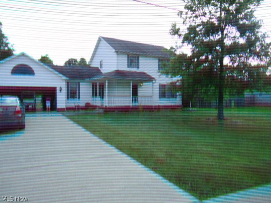 WOW!! 1 ac. outdoor wonderland & newer 2000+ sq ft  house with open flowing floor plan.  This is party central!  40x 30 outbuilding: vaulted, 4 entries (double wide & 12 ft+ high) 220 elec. line, bar, fridge, oven, 2 sided stone fireplace, pool table, cabinetry + more! Outdoor Pavilion area- vaulted, lighted, stone fireplace. Plus a 40x12 lean-to for the toys! 24 ft  Pool with decking+ a kids play ground! Inside find a large family room: vaulted, 2 story stone gas ventless F.P. w/ sliders to covered porch, slate patio and fire pit!  Fam Rm flows to open eat-in Kitchen with all appliances! Breakfast bar is open to Dining Rm & Living Rm combo! Off the Dining Rm is gorgeous 1+1/2 story year-round Sun Rm with ventless gas wood burner, ceramic floor, bar, built in stone pond feature and surrounded by glass sliders with view to heavenly back yard! Upstairs find Mstr Bed with prvt bath and 2 other well suited bedrooms that share a 2nd full bath! Basement w/2 Finished Rms + laundry area. WOW!