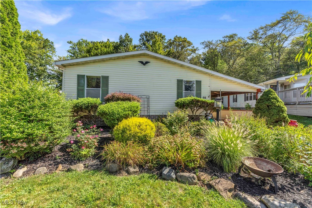 Welcome to Troy Oaks! This well-maintained double-wide home is the perfect find for your new home! Located within the Berkshire school district, the manufactured home offers comfortable and spacious living in the desirable Troy Oaks Community. Inside you'll find a spacious interior with updated kitchen featuring new LVP flooring and stainless steel appliances, large dining area with wall to wall windows for plenty of natural light, 2 full bathrooms, and 3 bedrooms. You'll also love the landscaped outside that features a screened-in porch with swing and convenient shed to keep up with your garden! Here is the perfect place to enjoy the fresh country air, bright stars at night, and the peacefulness of nature. And, with Lake Ladue nearby, you can kayak, fish and enjoy everything else the water offers! Plus, don't forget about the breathtaking sunsets from the comfort of your neighborhood. Troy Oaks is also conveniently accessible to various city and suburban businesses, services, and shopping centers, and via the highway Rt. 422, residents of the community can easily access dining venues, churches, sports areas, hospitals, schools, and more, within minutes. Lot rent/HOA total is the $685 per month. One dog or cat allowed with park approval. No pet fee. Park application fee is $50 each on the first 2 people over 18 years of age. The remaining occupants over 18 years of age must fill out application but no fee will be charged. Park rules are posted outside of the park office on the bulletin board for you perusal. Upon park acceptance and sale transfer, a copy of park rules will be provided to the new owner. No subleasing.