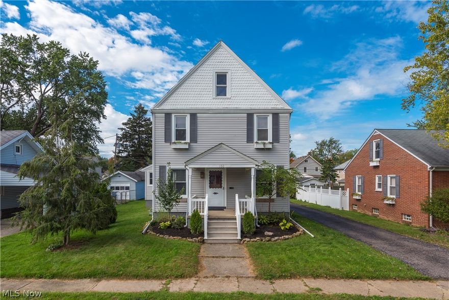 Extensively updated home with an open feel and beautiful updates. Located in Elyria's St. Jude's neighborhood featuring a completely remodeled kitchen with soft close, custom cabinetry, granite countertops and stainless steel appliances. Enjoy the openness of the dining area as it flows from the kitchen.Large family room. Both bathrooms are remodeled and conveniently located. There are three bedrooms with a fourth room that could be a bedroom or an office. The unfinished attic provides plenty of storage space. The basement is spacious and houses the mechanical systems and the laundry along with a storage area under the front porch. The front porch is perfect for enjoying the morning sun or the evening shade. The rear patio is light and bright throughout the day. Extra large two-car garage. Set up a showing today!