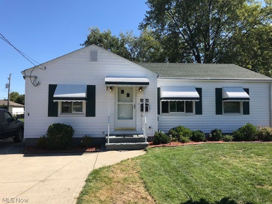 Very well maintained 3 bedroom Ranch that has just had the living room painted, carpet has been professionally cleaned. Very big mud room off the side entrance which is also the laundry room.There is a two car garage in the back with an electric opener. The 3 season enclosed sun room is located on the back of the home. All the appliances will be staying unless the buyer wants them removed. The roof is 3 years old, a Rheem furnace was installed in 03 and the central air was installed in 06. Plenty of storage in the floored attic. Great house, Great location.