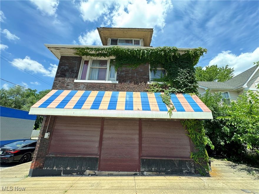 Don’t miss this prime opportunity to own a mixed-use building with built-in rental income and major upside potential. This property features:

Vacant Retail Space on the main level — perfect for a future storefront, salon, office, or small business. Ready for your vision!

3-Bedroom Apartment on the upper floor currently rented at $800/month, providing immediate cash flow.

1-Bedroom Efficiency Unit is vacant, offering additional income potential after renovation.
3 car garage

The building needs rehab, making it ideal for investors looking to add value through improvements.

With updates and repairs, this property can significantly increase in both value and rental income.

Located in a mixed commercial/residential area with visibility for business and long-term rental demand. Whether you're a seasoned investor or first-time buyer looking for a project, this is your chance to build equity and generate multiple streams of income.