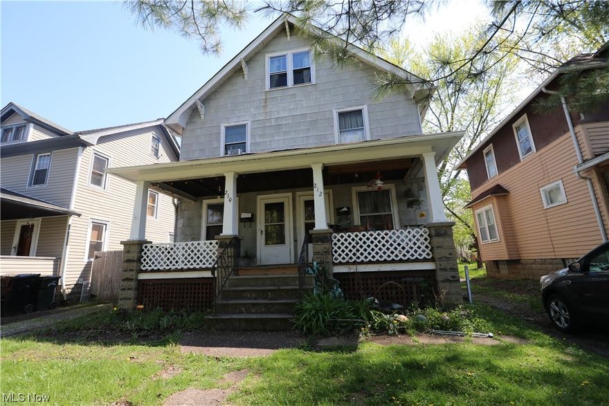 Big Section 8 money maker here, you've just got to clean out the vacant unit which was previously occupied by a tenant who was a hoarder. Email agent for rent roll & video tour along with complete investment analysis, drone footage & information on the mechanical systems of the building along with info on whether or not this property needs to be lead certified because of Cleveland's new lead paint ordinance on rental properties. Do not disturb the tenants. Professional property management available. Local & out of state investors welcome!