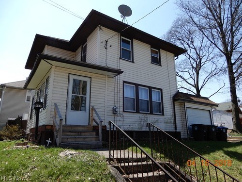 Great investment potential priced to sell ! 2 story colonial features 3 bedrooms, 1 full bath, a full basement and one car attached garage. Appears to have a newer roof and siding.
