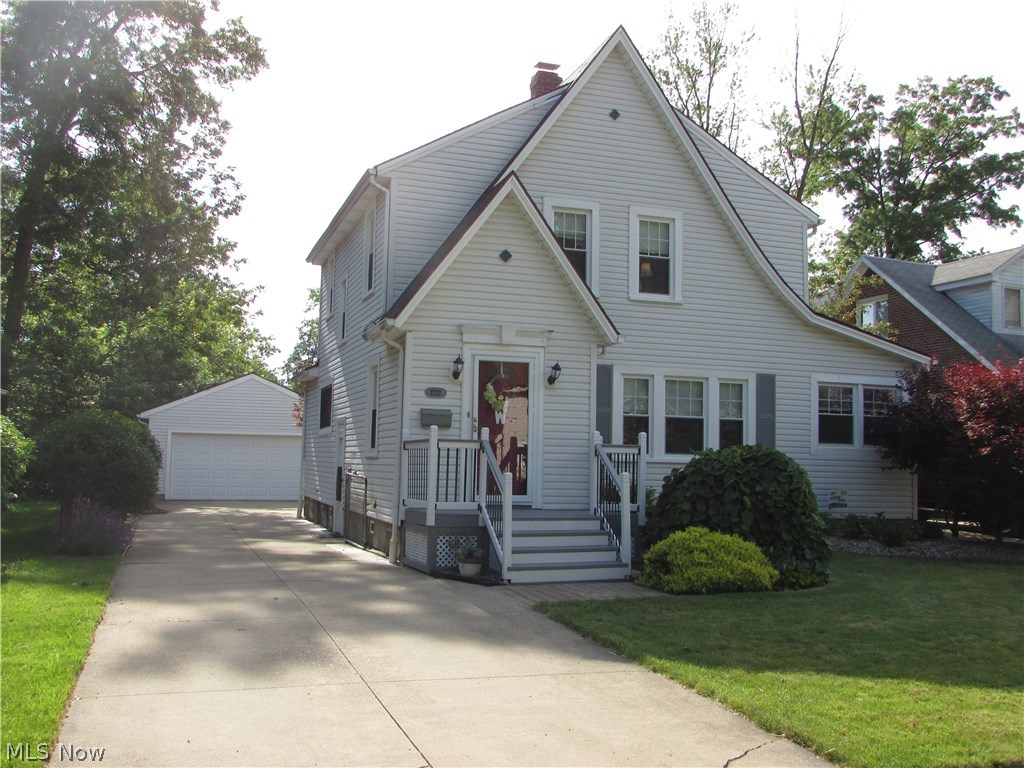 An absolutely stunning 3 bedroom, 2 full bath colonial in Cuyahoga Falls. With over 1600 sq feet of total living space, this home is very easy to entertain. The open kitchen also opens to a formal dining room. A first floor office is off of the very large living room. The finished basement area is an excellent family room, with bonus area. The bedrooms are large, and the bathrooms are updated. With a 2 car garage, deck, and completely fenced yard, this home is a must see.