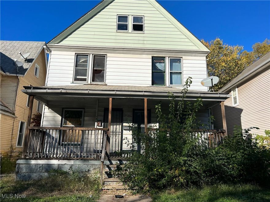 This house is condemned. Previously this house appraised for $140k ARV. There is tons of potential with this home. This is a side by side duplex with 4 bedrooms and 2 bathrooms in each unit. Contact the listing agent for a full video walk-through of the property.