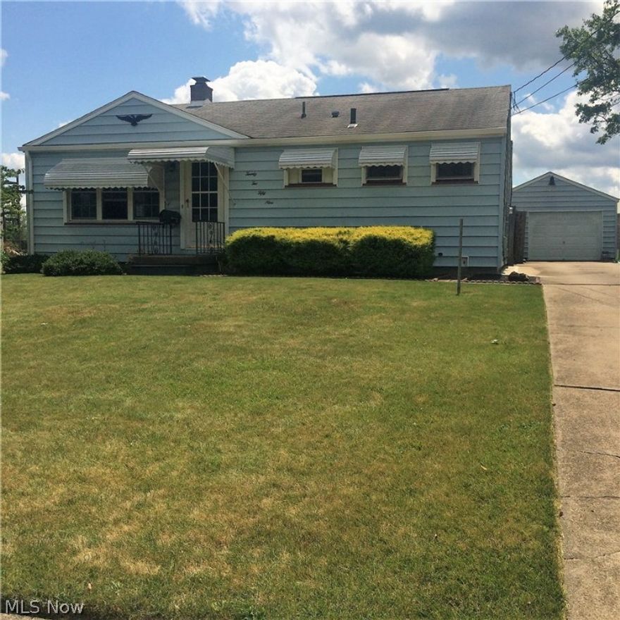 Well maintained very much loved family home with a covered back porch overlooking an adorable back yard. Owners updates include a new 100 amp, some new paneling in the rec room, new front gutters, and a new sump pump. There is newly tiled shower in the basement as well. Hot water and furnace thermostat were installed in 2015. This is a three bedroom home with hardwood floors through out, beautiful dining room with a great view of the backyard, galley kitchen with all appliances to stay, and two full baths! Single car garage and a partially fenced in back yard. Come see your new home!