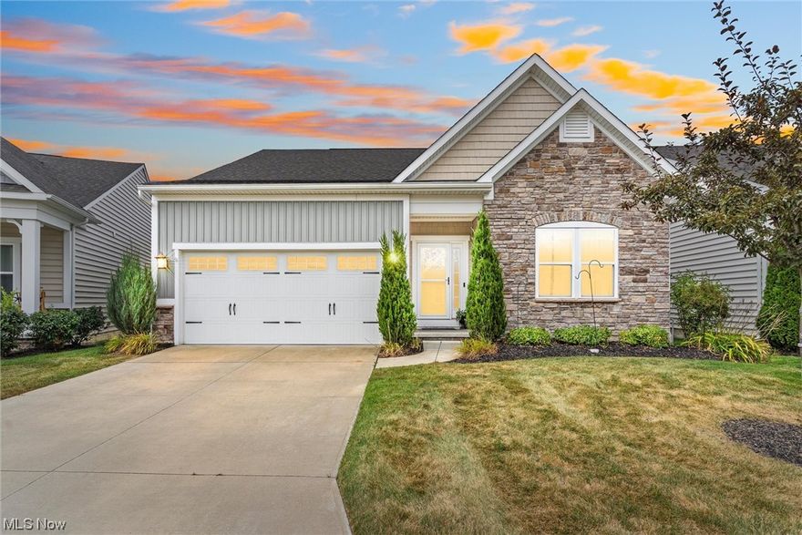 Welcome to this meticulously cared for one floor living ranch home within walking distance to Lake Erie.  When you enter the home you will be amazed by the large open kitchen, cathedral ceilings, first floor laundry and so much more!  Enjoy a cup of coffee while the natural light beams through the many windows in the dining area.  The master suite has an en suite bathroom, large walk in closet as well as sitting room overlooking the back yard that makes a perfect office as well. The basement has plenty of room for storage and is plumed for an additional bathroom as well a an egress windows for an additional bedroom if desired.  Neighborhood amenities include beach access with a pavilion and playground. Don’t miss your chance to see this one!