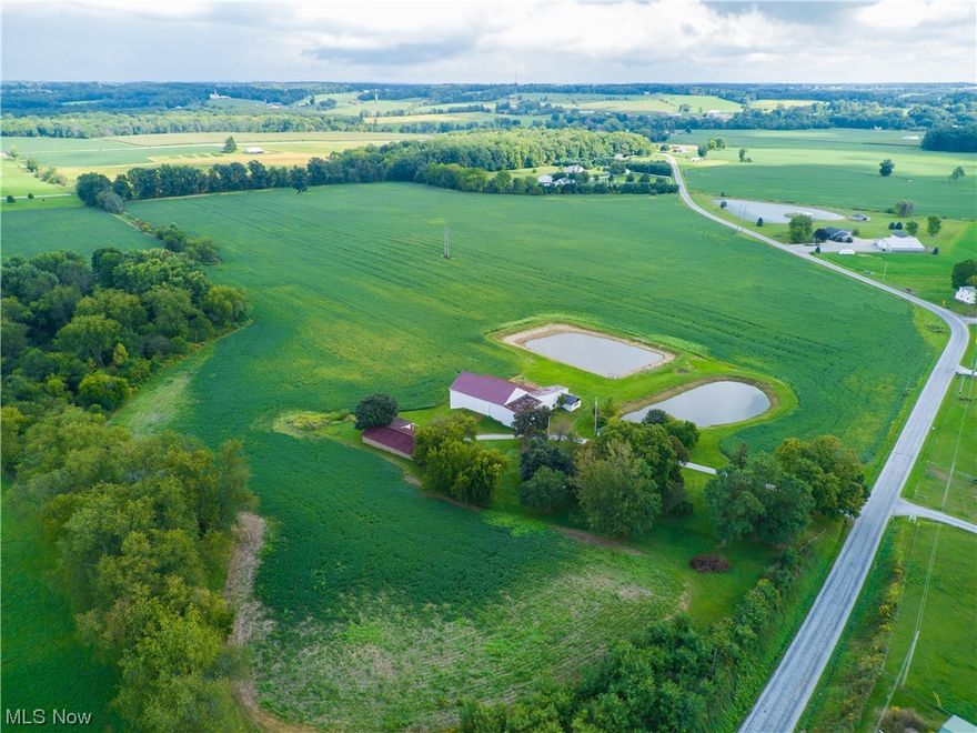 Property to be sold at Onsite Auction: Friday, october 27th at 4:00 PM. 8.561 Acres w/303” of frontage. This parcel would make an ideal building lot with panoramic views as it sits slightly higher than the rest of the farm. This lot has about 3 acres of woodland in the NW corner, providing a diverse landscape.  This Parcel is #2 of 8 parcels and is part of a larger auction. Parcel is nearby or adjacent to this address and does not constitute a real house number.