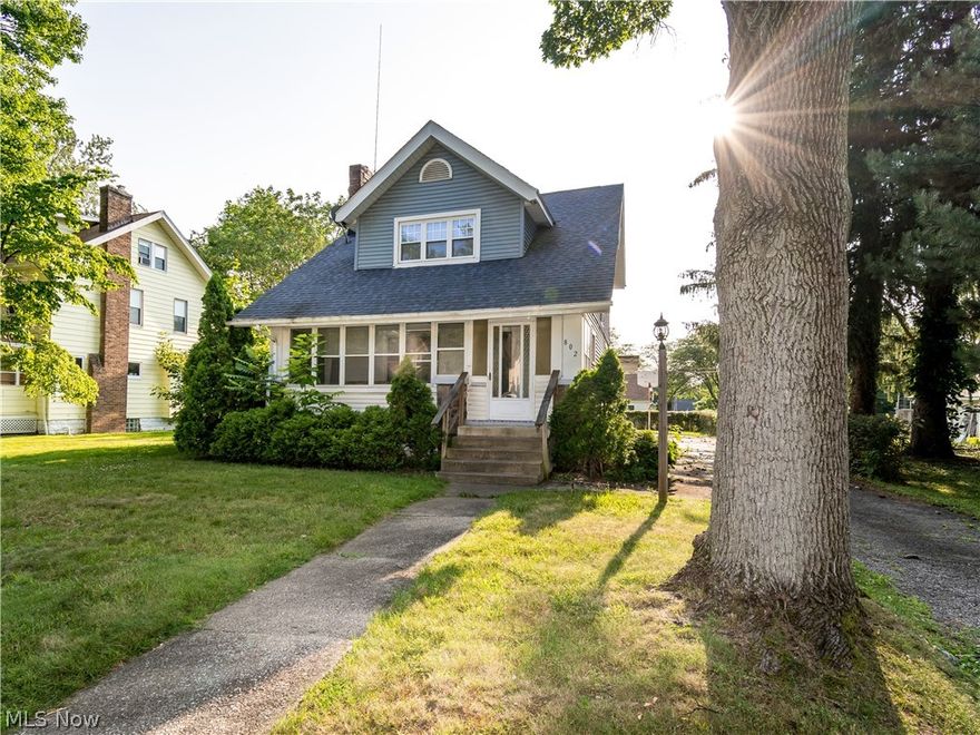 Welcome to this adorable cape cod style home located in West Akron.  This lovely home boasts 3 bedrooms & 1 full bath.  The living room has a fireplace & built in cabinetry.  There is a formal dining room.  All of this plus a 2 car garage.  This home is awaiting a new owner.  Why rent when you can own?  Call to schedule a showing today!