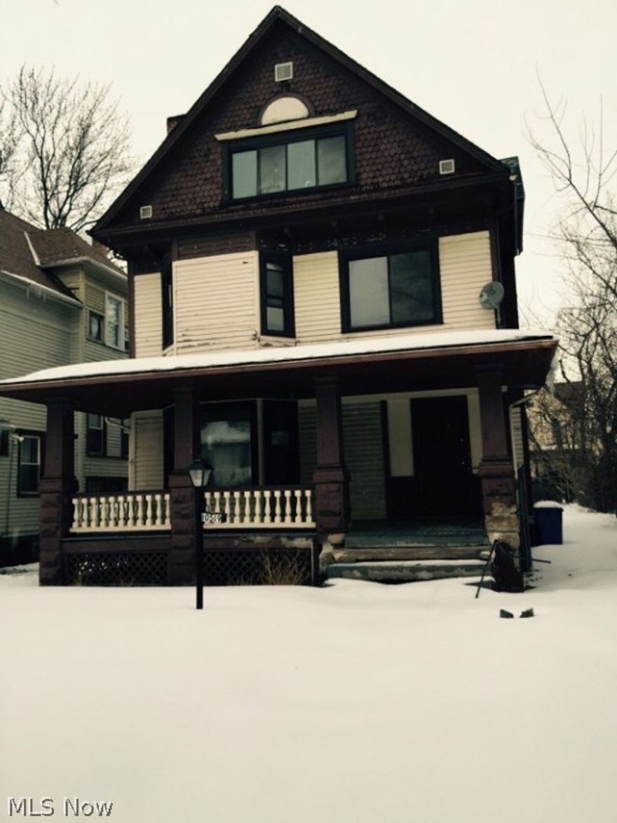 WOW - This Colonial has 5 bedrooms and 2 baths and a third floor room. Great for a growing family. Expansive front porch to relax on in the summer months. Full basement for extra storage.  Bring your decorating ideas and offers.  Schedule your showing today.